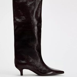 Cute Burgundy Boots